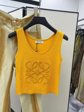 Loewe Tank top in yellow For Women